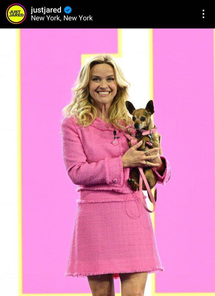momen Reese Witherspoon umumkan prekuel Legally Blonde (instagram.com/justjared)