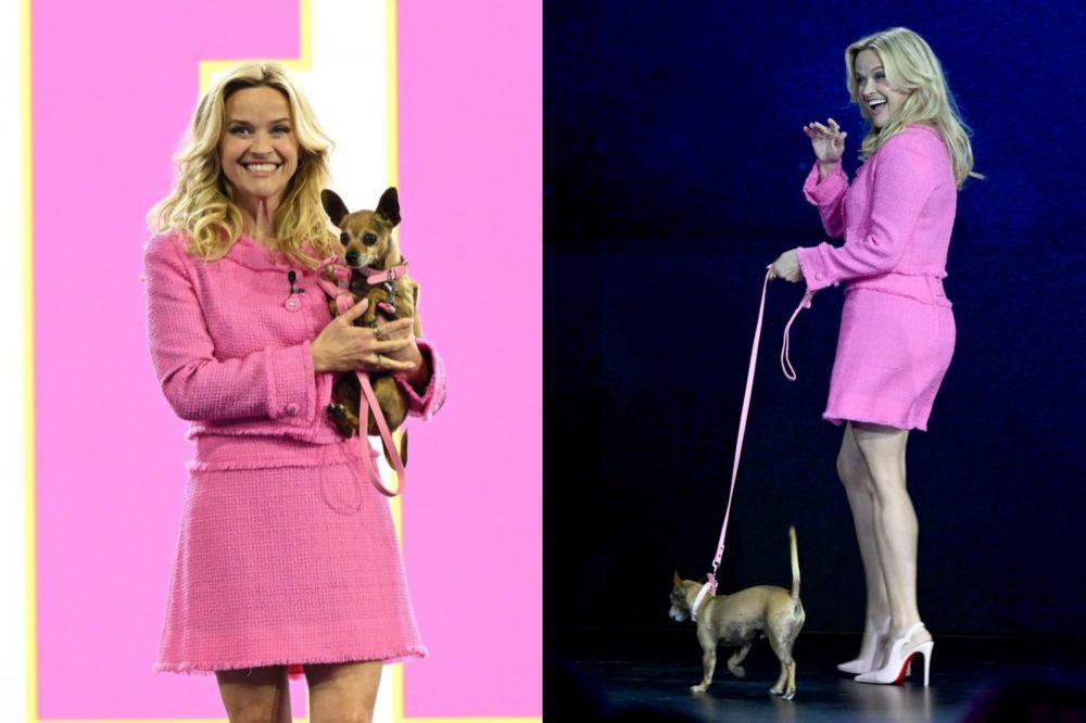 7 Momen Reese Witherspoon Umumkan Prekuel Legally Blonde, Serba Pink!