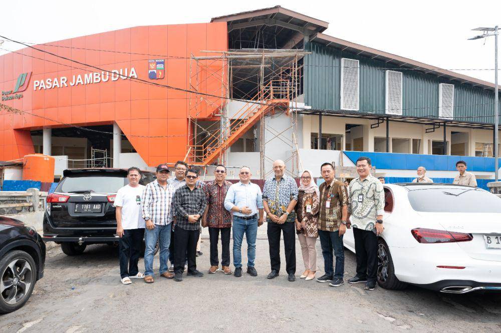 Bank DKI dan Perumda Pasar Pakuan Jaya menjalin kerja sama/ dok Bank DKI