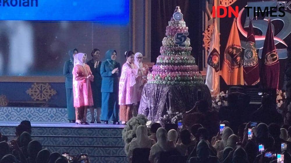 Perayaam HKG PKK ke-52 di Taman Balekambang, Solo. (IDN Times/Larasati Rey)