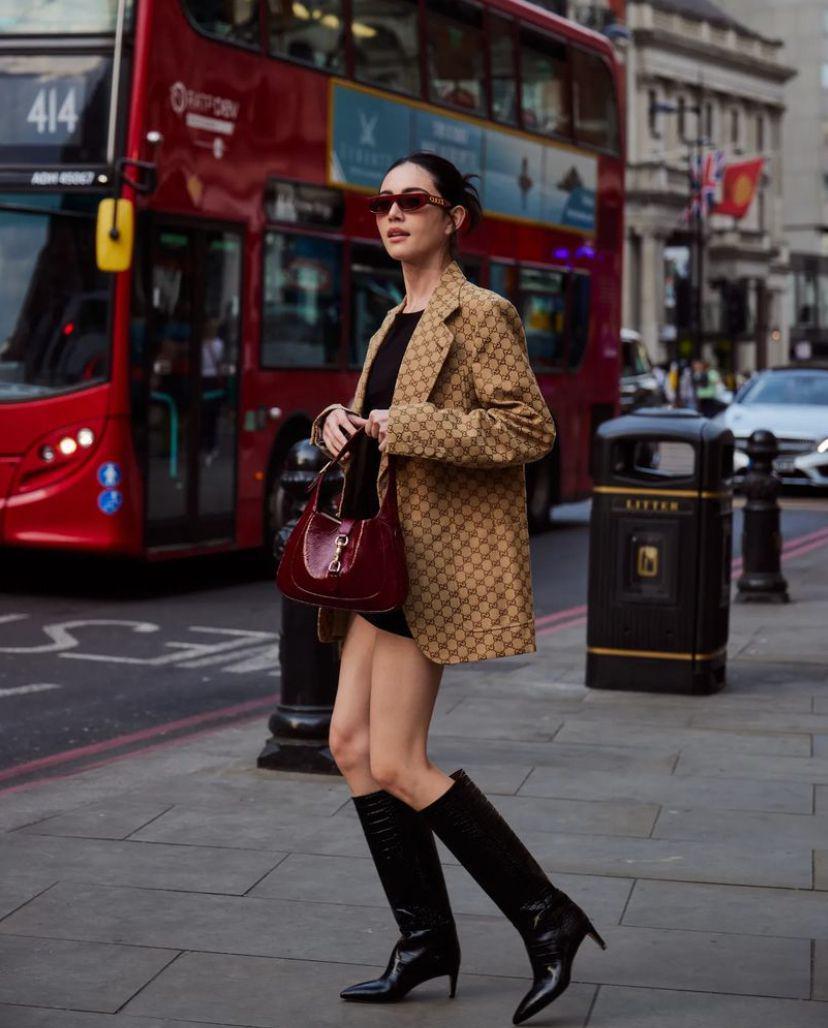 potret Davika Hoorne di London (instagram.com/davikah)