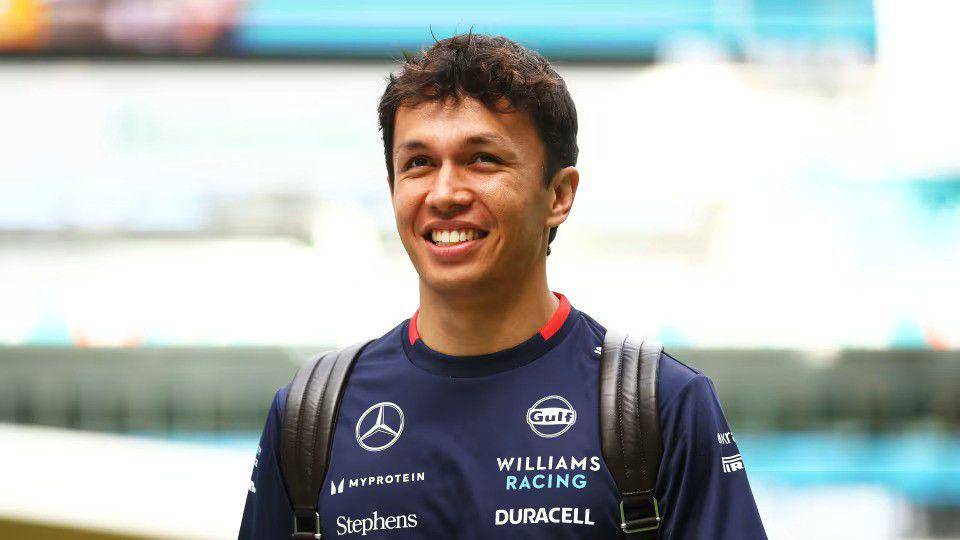 pembalap Williams, Alexander Albon (formula1.com)