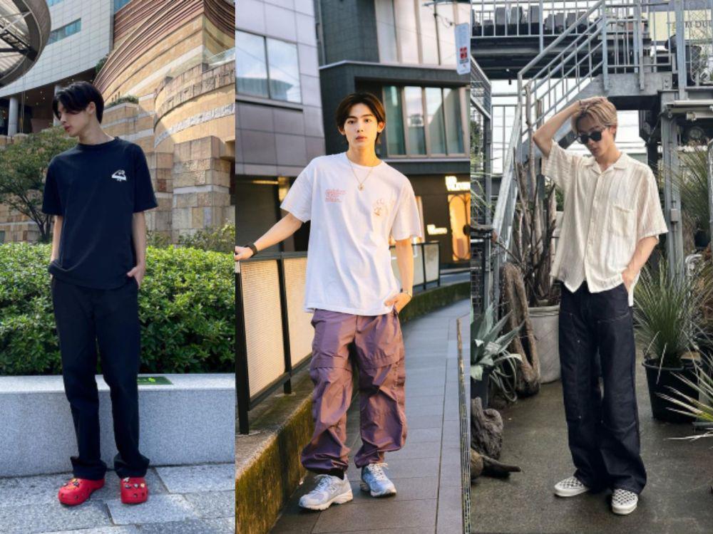 9 Inspirasi OOTD Casual ala Noa Kazama, Cocok Buat Hangout
