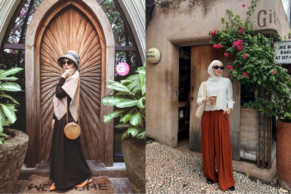 8 Inspirasi Outfit Hijab untuk Liburan ke Bali, Santun dan Modis
