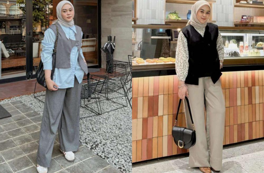 9 Referensi Outfit Casual Work Minimalist ala Adzara Afifah, Chic!