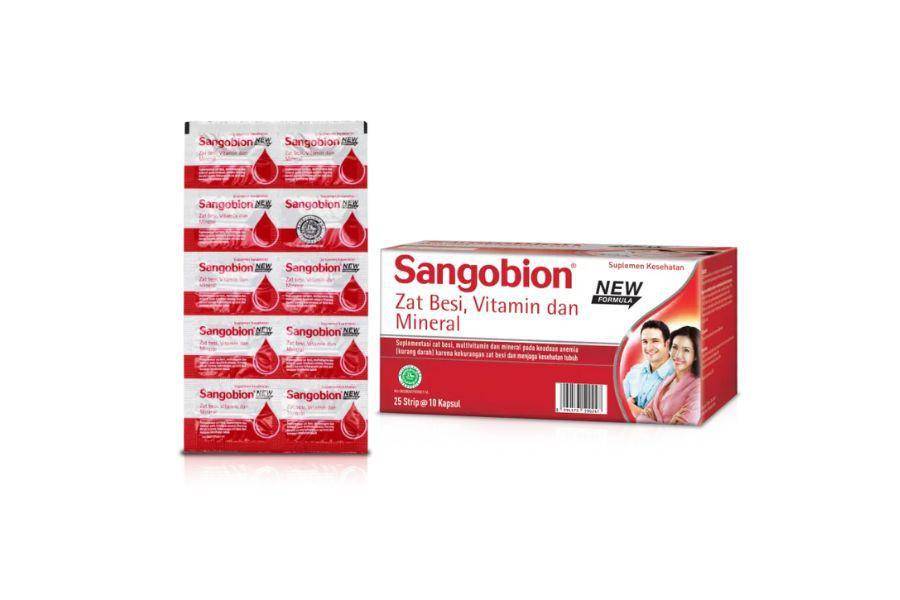 ilustrasi tablet Sangobion (dok. Sangobion)