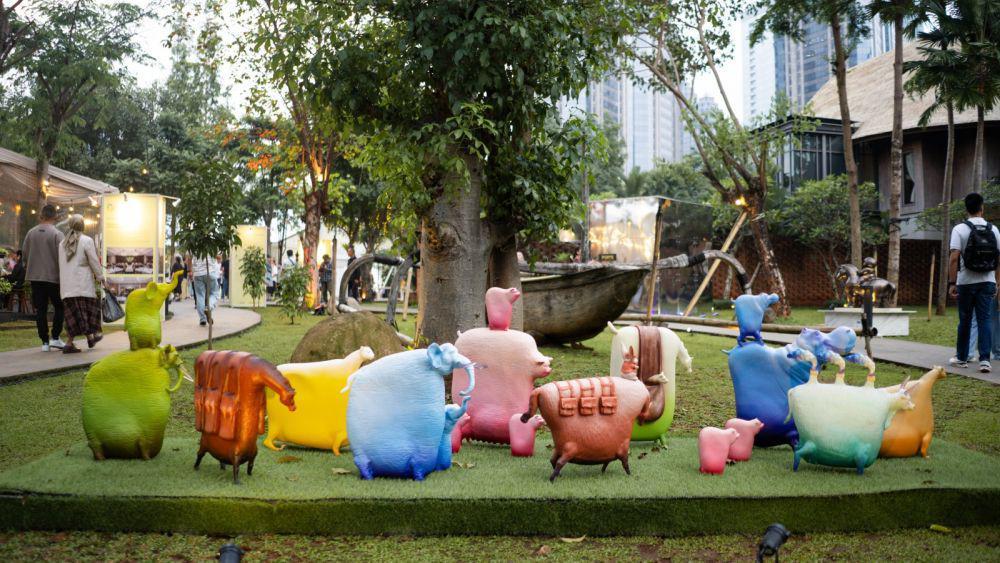 Pameran Konsep Hijau, Kolaborasi Plataran dan Art Jakarta