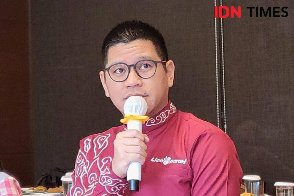 Chief Marketing Officer Lion Parcel, Kenny Kwanto (IDN Times/Ridwan Aji Pitoko)