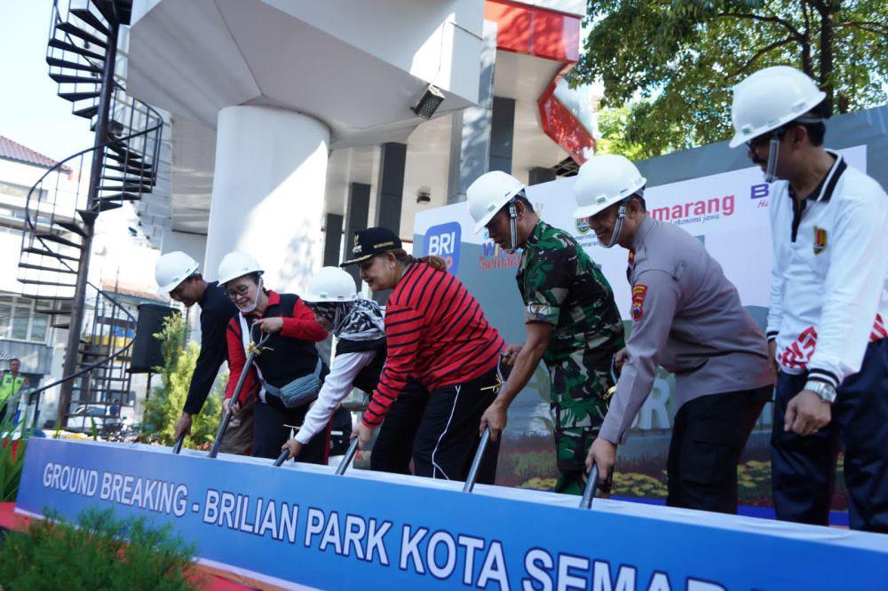 Pemkot Semarang Gandeng BRI Maksimalkan Fungsi Ruang Terbuka Hijau