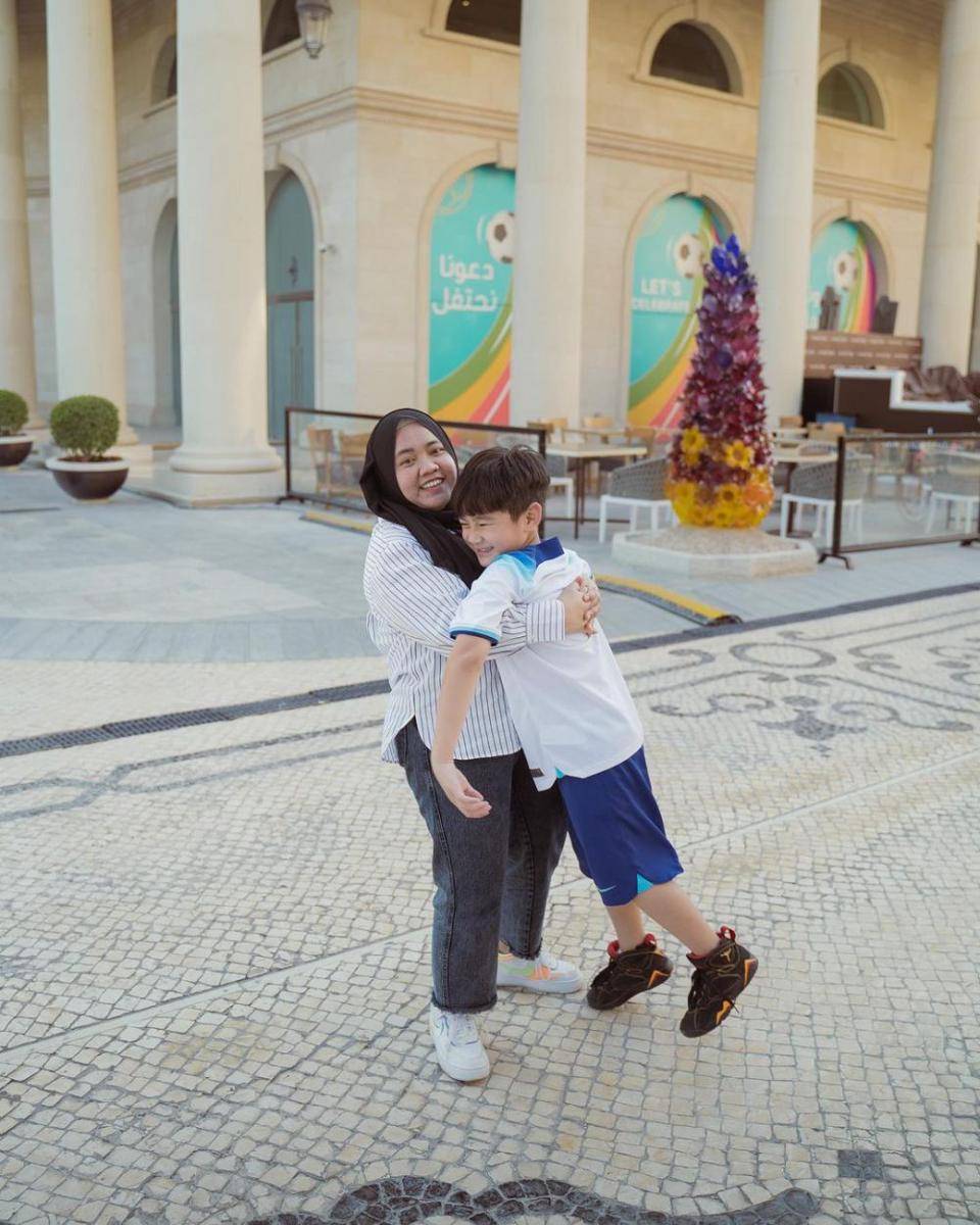 potret Mbak Lala dan Rafathar (instagram.com/shela_lala96)
