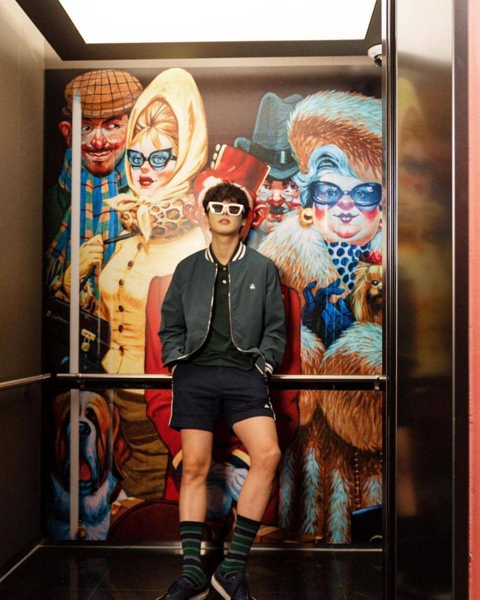 short pants ala Choi Byungchan (instagram.com/b__yccn)