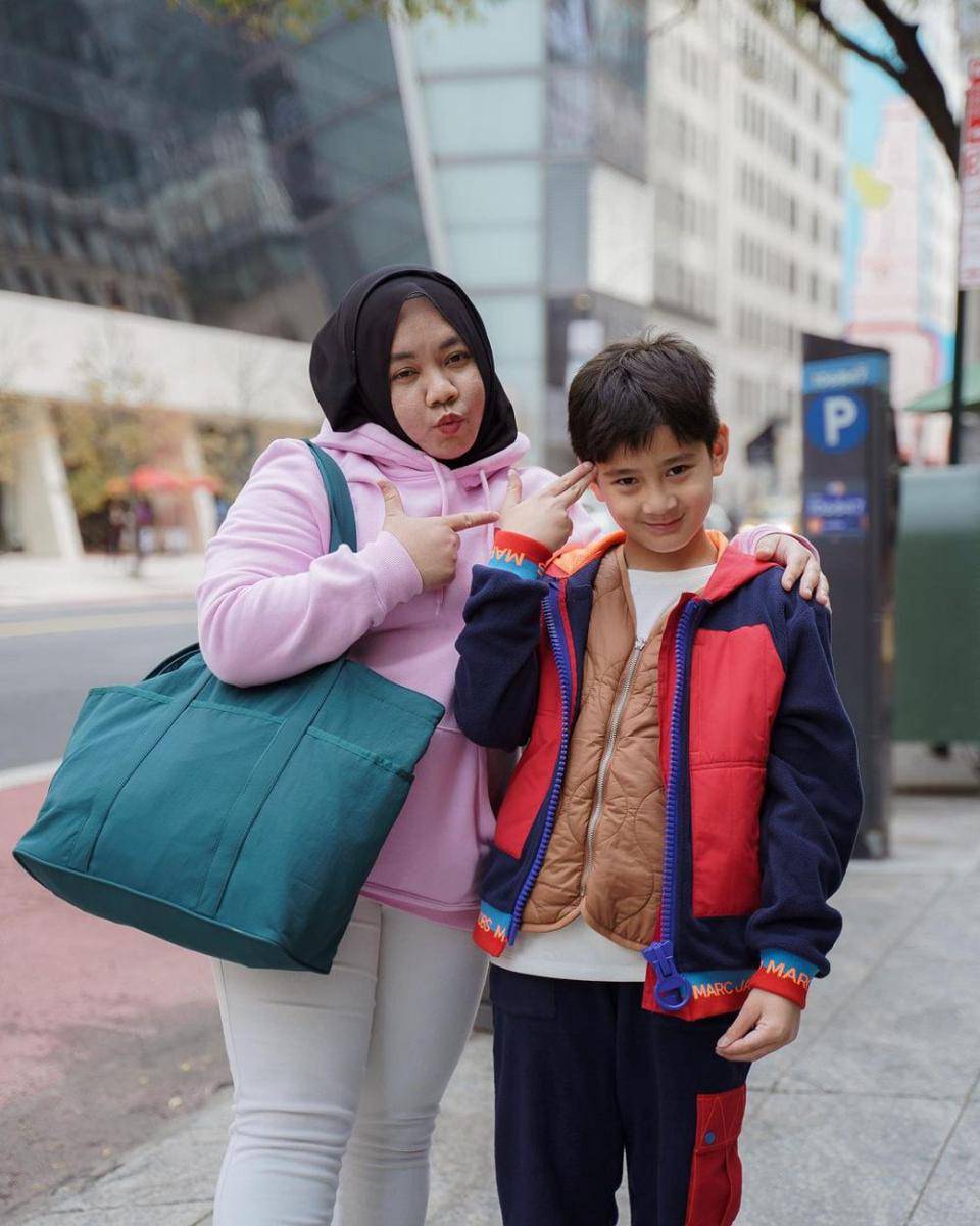 potret Mbak Lala dan Rafathar (instagram.com/shela_lala96)