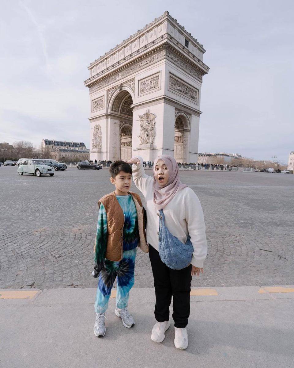 potret Mbak Lala dan Rafathar (instagram.com/shela_lala96)