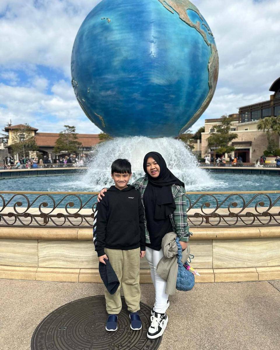 potret Mbak Lala dan Rafathar (instagram.com/shela_lala96)