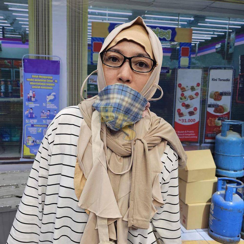 potret Hesti Purwadinata cosplay jadi ibu pengemis viral (instagram.com/bts_trans7)