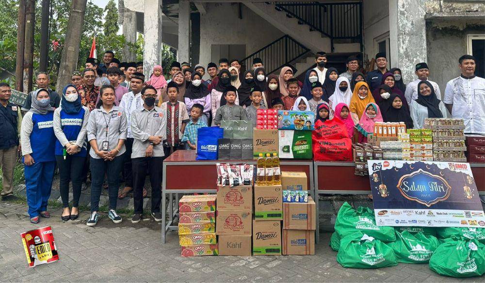 PT Mataram Paint saat melakukan kegiatan CSR (dok. Mataram Paint)