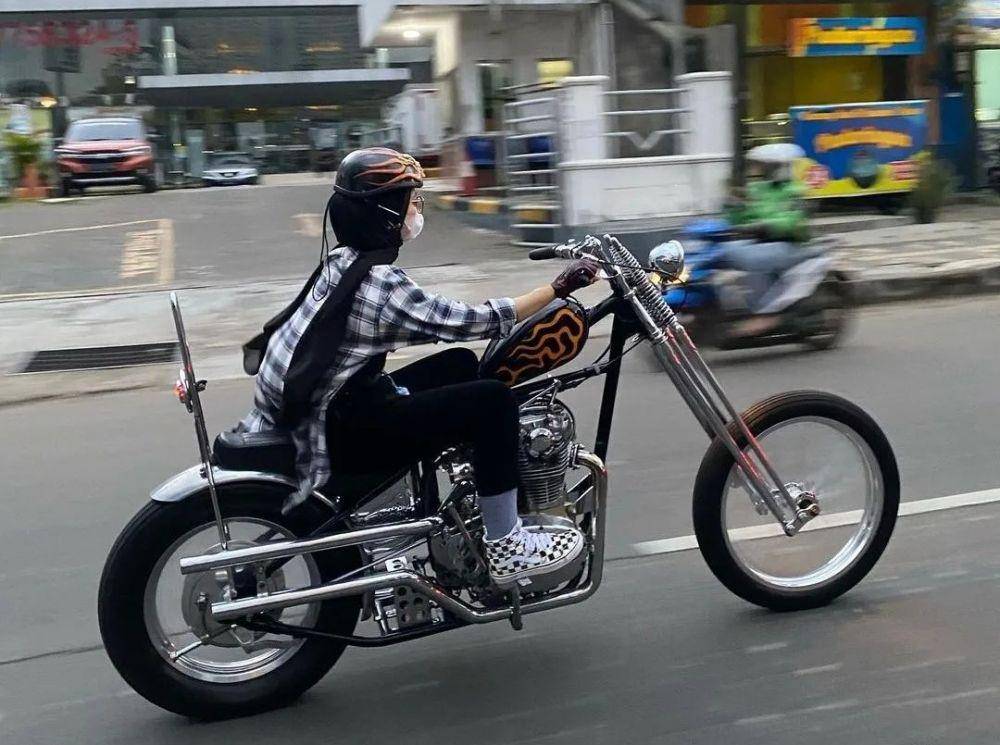 ilustrasi motor Chopper (instagram.com/choppersarkas)