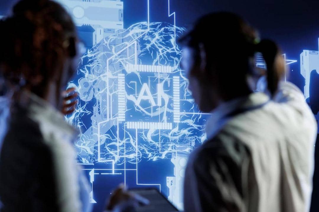 Ilustrasi penerapan teknologi AI.