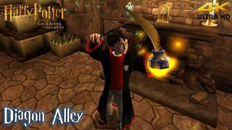 gameplay Harry Potter and The Chamber Of Secrets (dok. EA/Harry Potter and The Chamber Of Secrets)