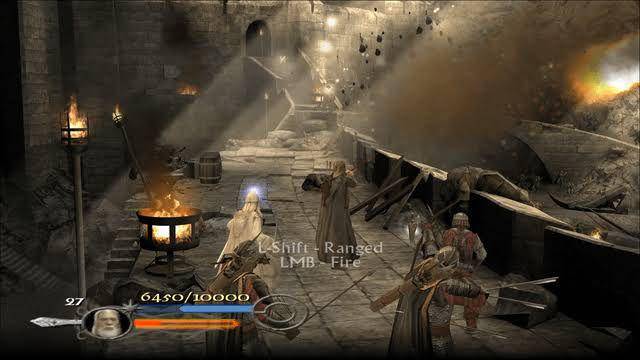 gameplay The Lord of the Rings: The Return of the King (dok. EA/The Lord of the Rings: The Return of the King)