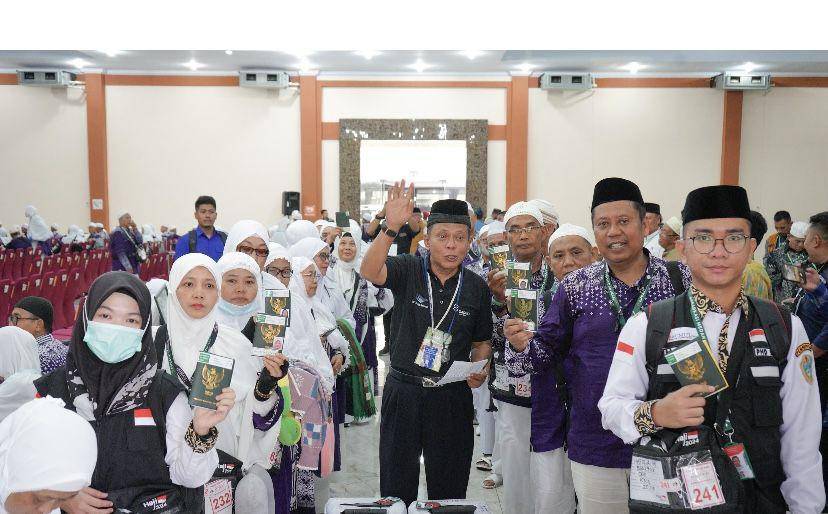Suasana calon jemaah Haji di Asrama Haji Medan (Dok. Tim Humas Petugas Haji di Medan)