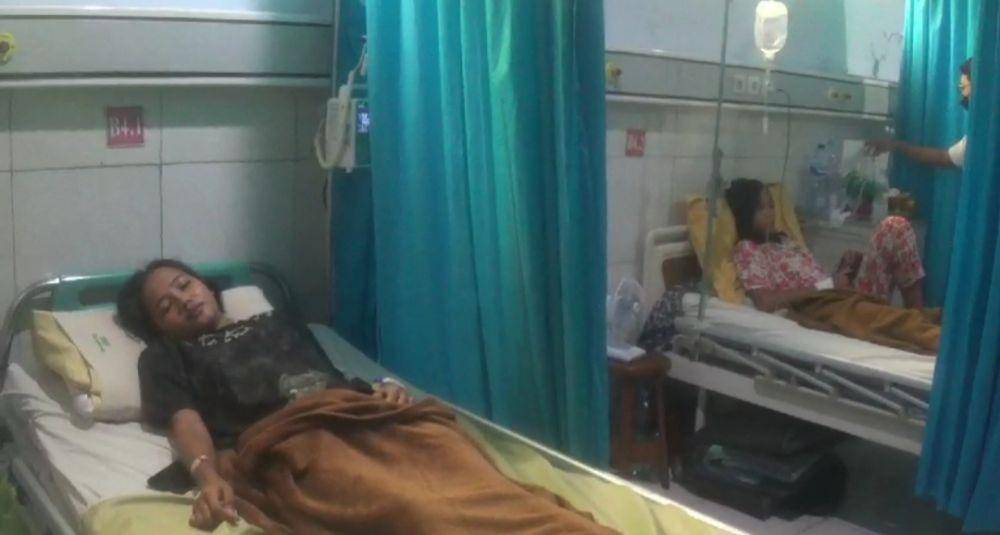 Pasien demam berdarah dirawat di RSUD Klungkung. (Dok. IDN Times/istimewa)