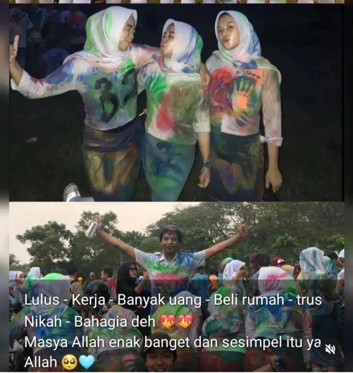 unggahan kelulusan sekolah (instagram.com/kegoblogann.hqq)