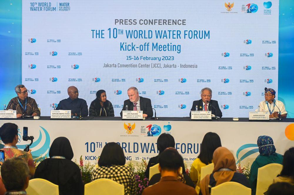 World Water Forum ke-10 Akan Hasilkan 120 Proyek Strategis
