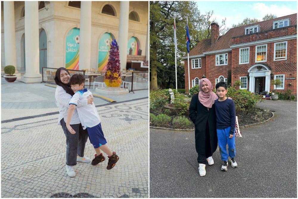 10 Potret Rafathar dan Mbak Lala saat Liburan ke Luar Negeri, Nempel!
