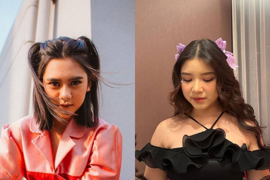 hairstyle untuk hangout (instagram.com/zivamagnolya | tiaraandini)