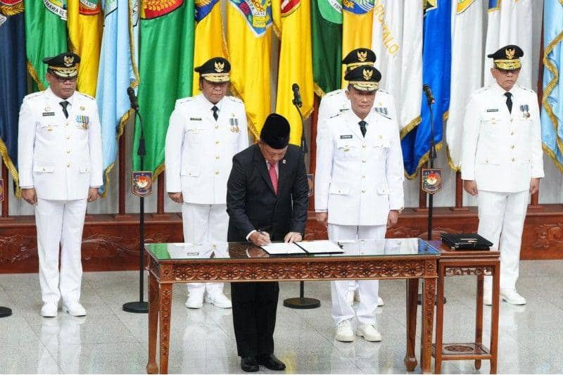Mendagri Lantik Zudan Arif Pj Gubernur Sulsel, Bahtiar ke Sulbar