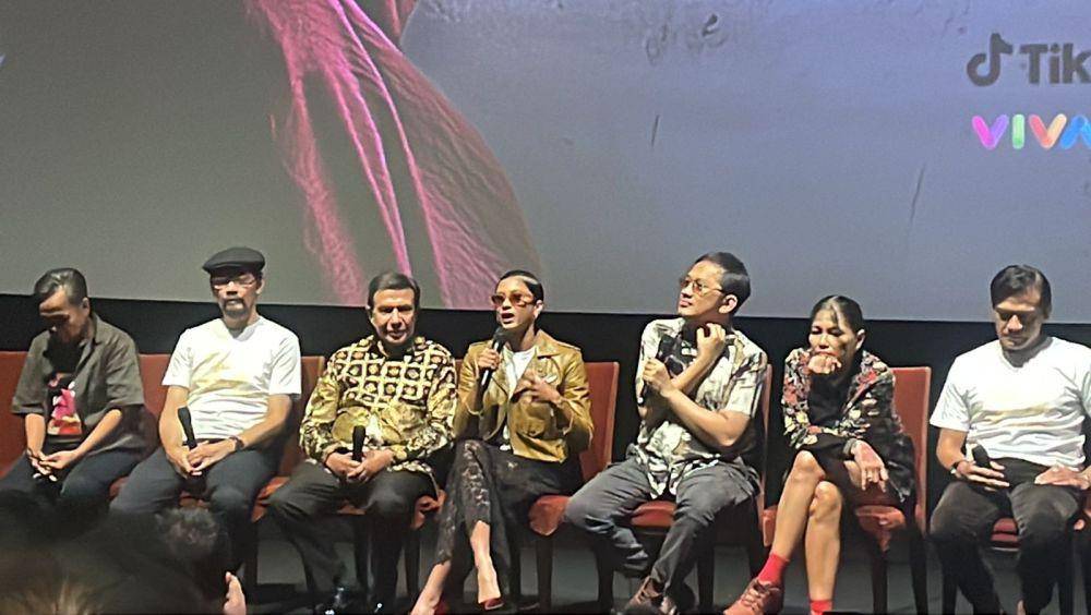 Konferensi pers film Tuhan, Izinkan Aku Berdosa (IDN Times/Erfah Nanda)