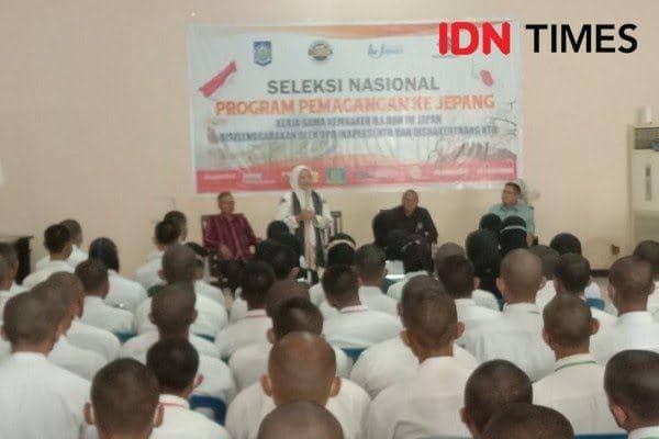 Peserta magang ke Jepang dari NTB. (IDN Times/Muhammad Nasir (