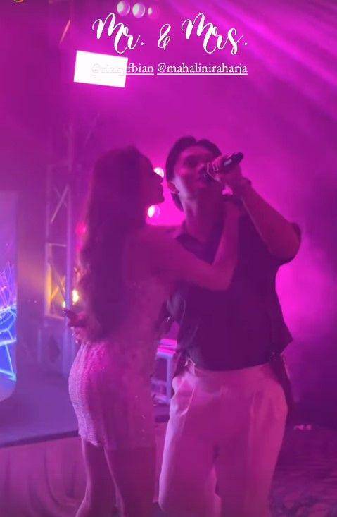 after party Mahalini dan Rizky Febian (Instagram.com/nindypricilia)