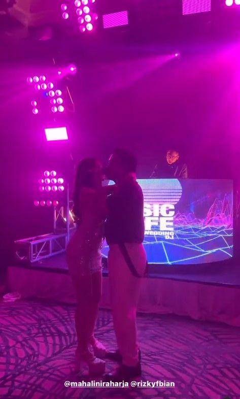 after party Mahalini dan Rizky Febian (Instagram.com/nindypricilia)