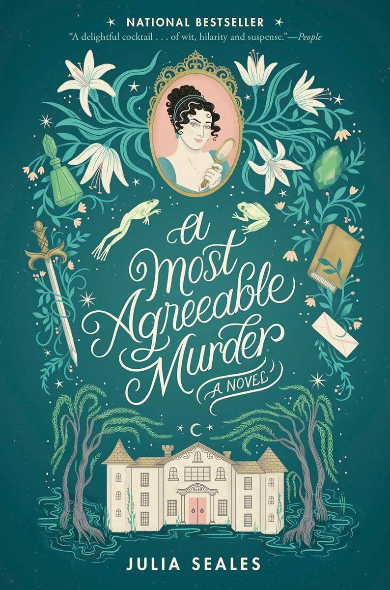 sampul buku A Most Agreeable Murder (publishersweekly.com)