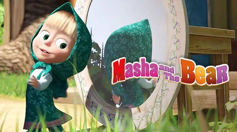 ilustrasi animasi Masha and The Bear (dok. Video.com)