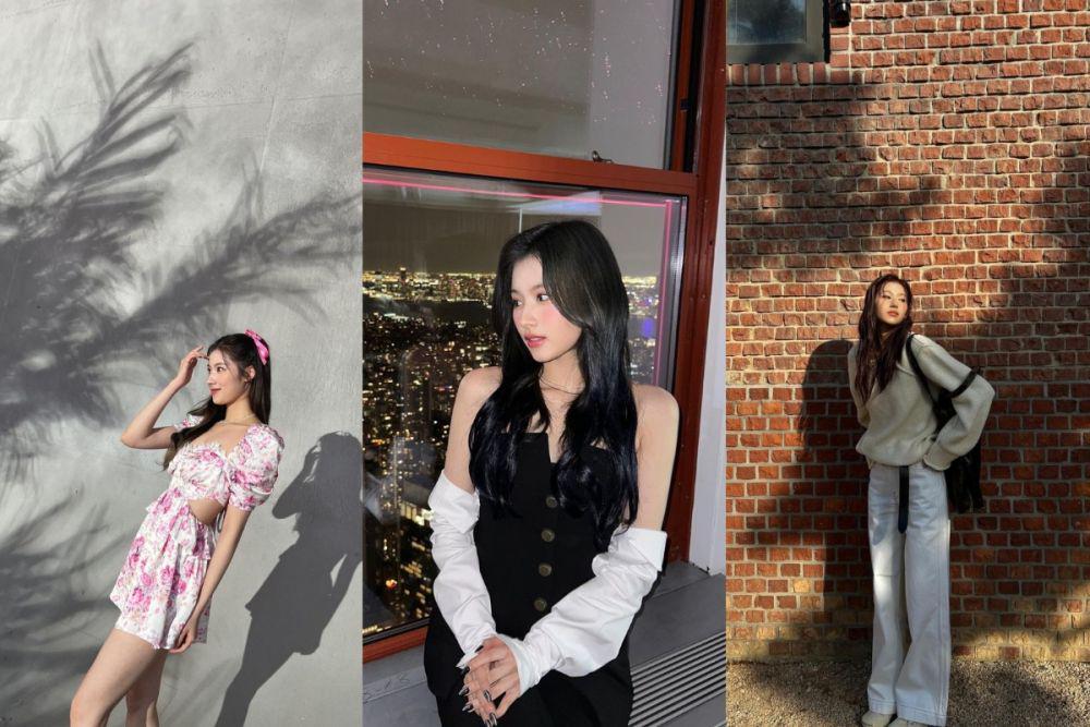 8 Inspirasi Outfit Ngedate ala Sana Twice, Kasual Hingga Semi Formal