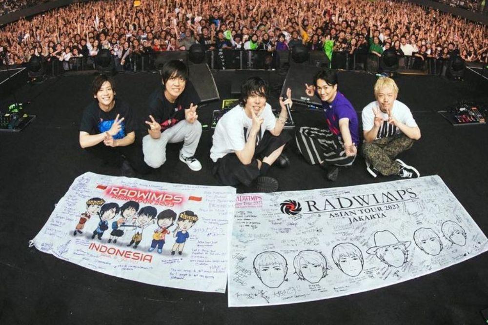 Prediksi Setlist Konser RADWIMPS di Jakarta 2024, Sudah Hapal?