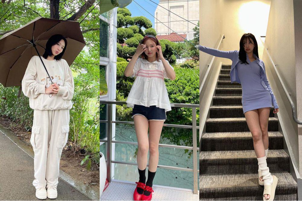 8 Referensi Outfit Santai ala Nayeon TWICE, So Fresh!