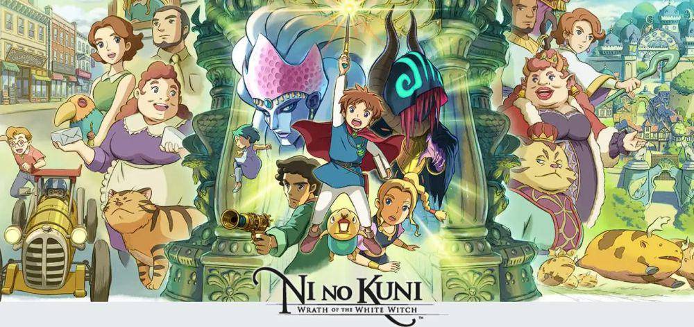 cover Ni no Kuni: Wrath of the White Witch (dok. Bandai Namco/Ni no Kuni: Wrath of the White Witch)