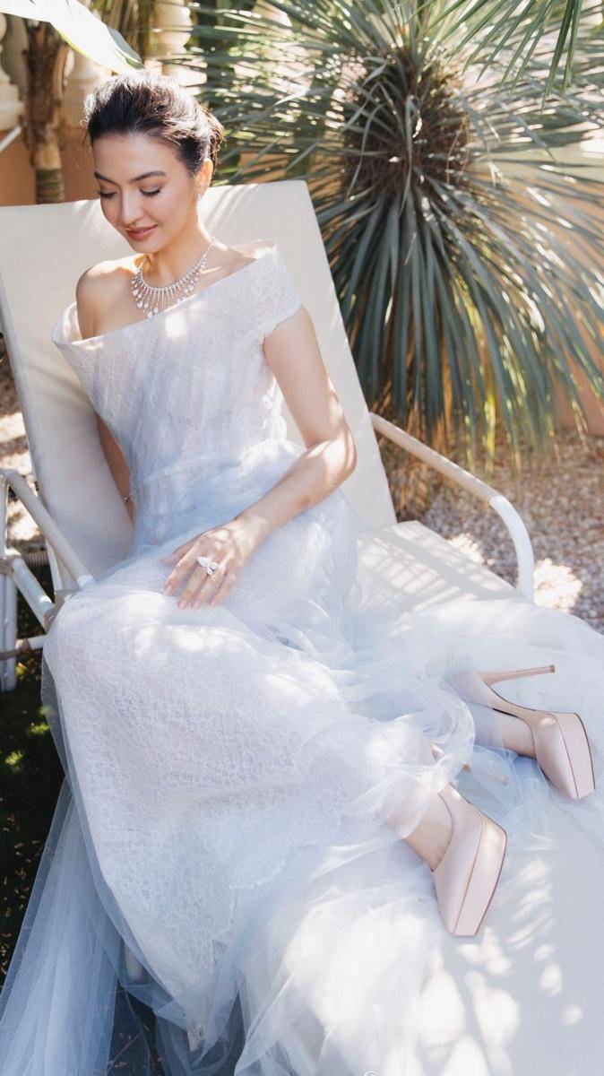 Gaya Raline Shah di Festival Film Cannes. (instagram.com/ralineshah)