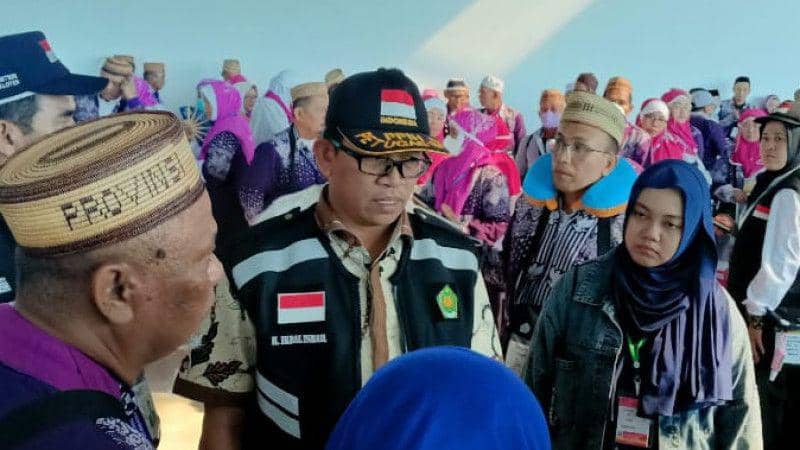 Jemaah Haji Gorontalo Transit di Embarkasi Makassar