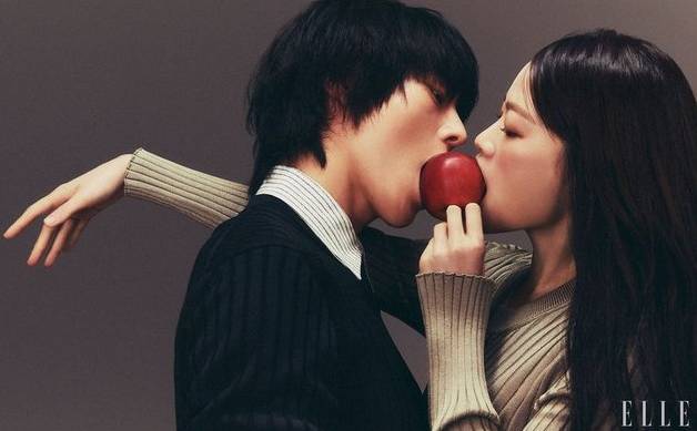 Jang Ki Yong dan Chun Woo Hee (Elle)