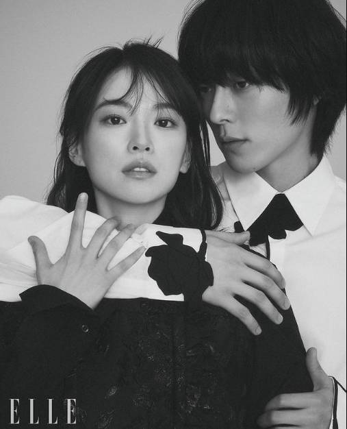 Jang Ki Yong dan Chun Woo Hee (Elle)