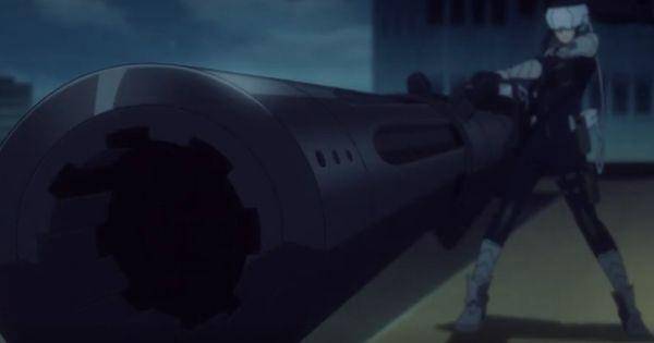 Ashiro bersiap dengan senjata khususnya ( Dok. Production I.G / Kaiju No. 8 )