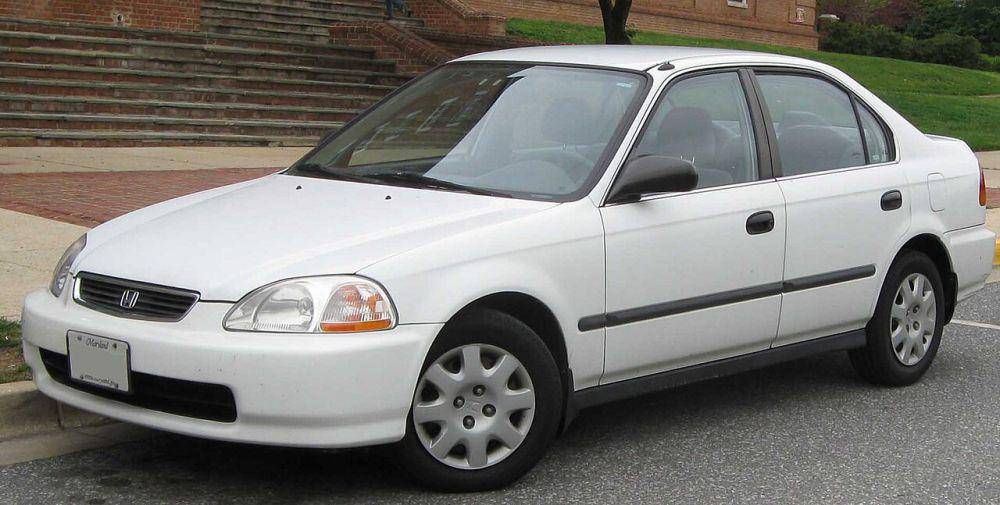 ilustrasi gambar mobil Honda Civic (Generasi Keenam). (Wikipedia)