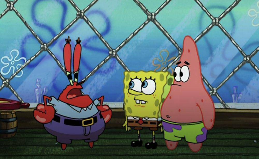 Tuan Krabs, SpongeBob, dan Patrick (dok. Nickelodeon/SpongeBob SquarePants)