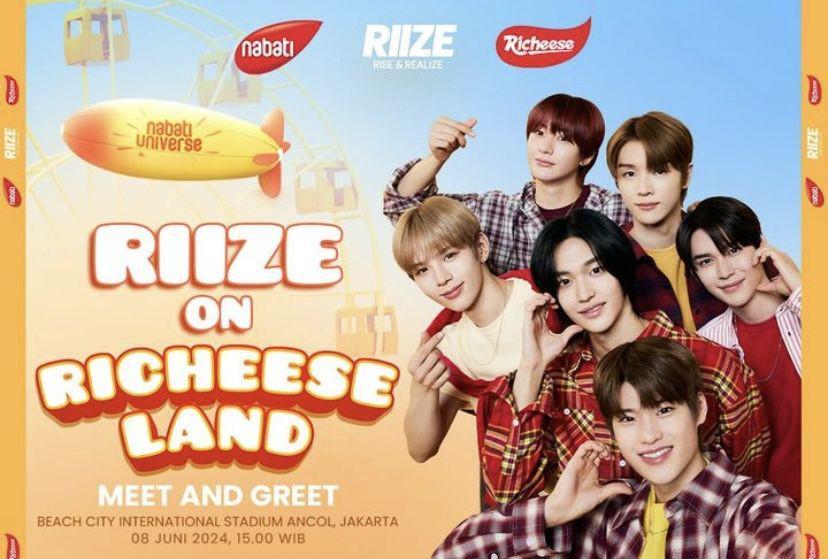 Harga Tiket Meet and Greet RIIZE di Jakarta dan Cara Belinya, 1 Juta!