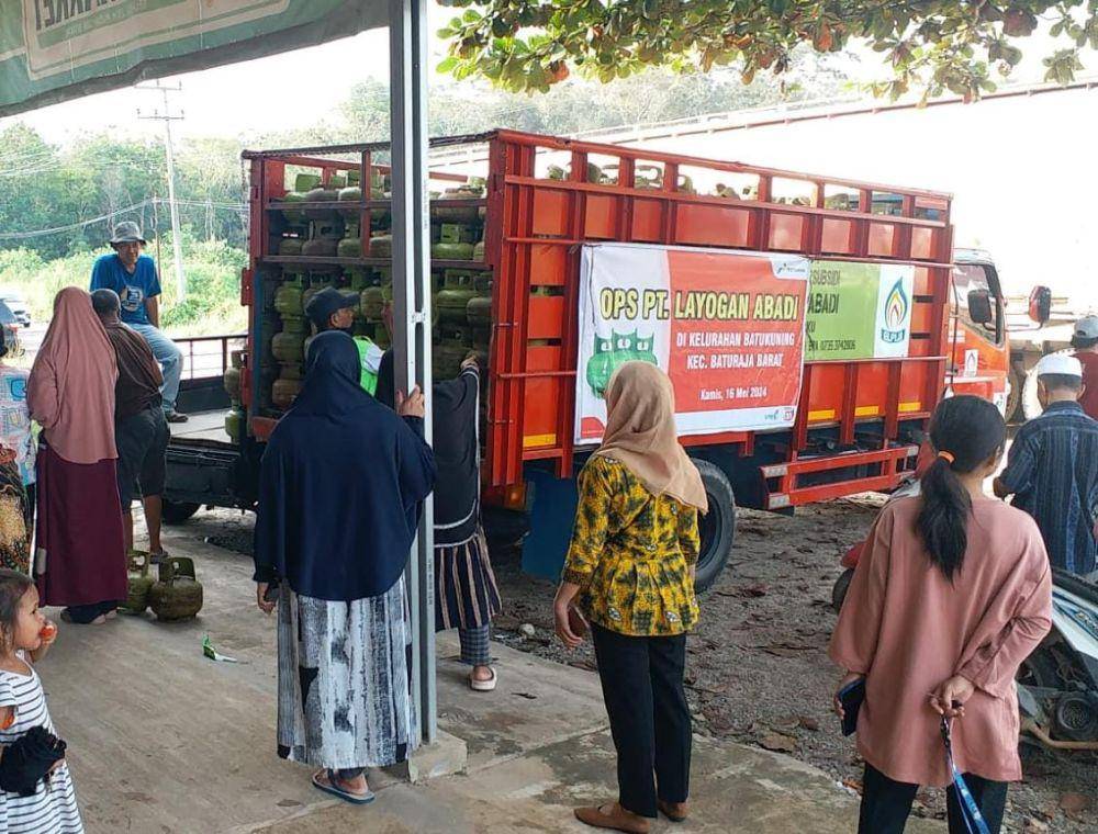 Operasi pasar murah gas LPG 3 kg (Dok. Pertamina)